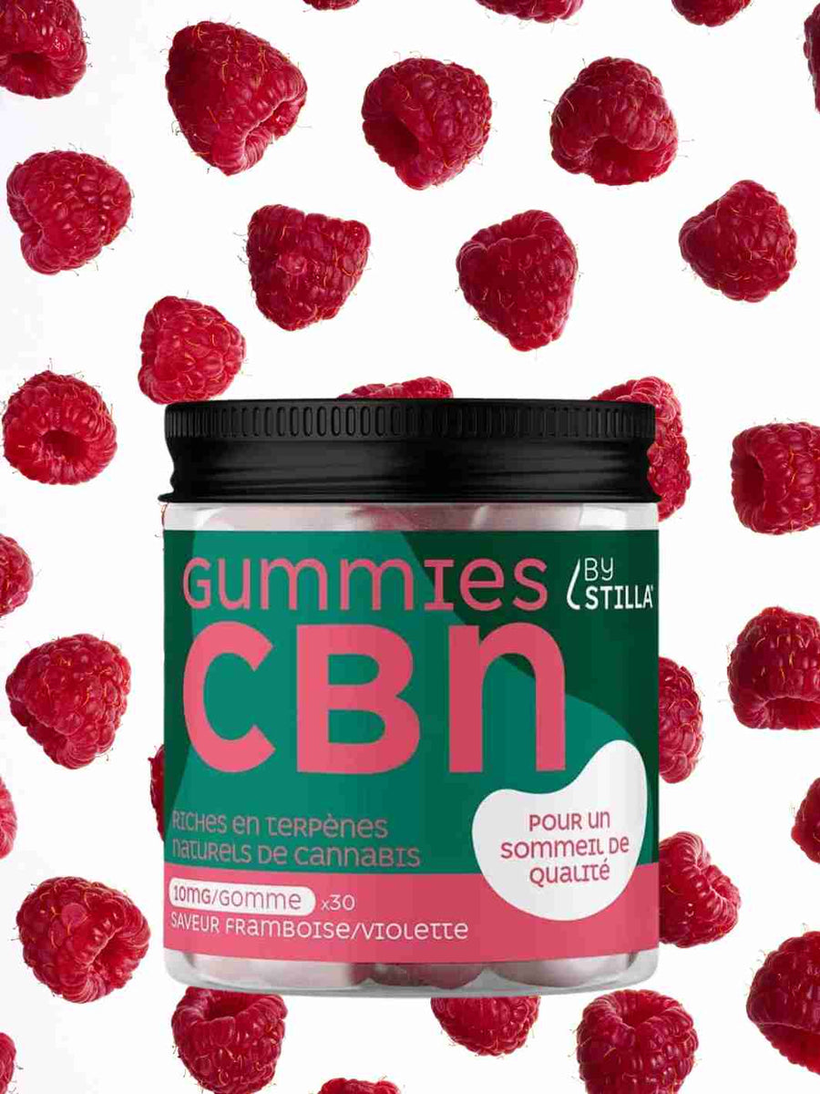 Gummies CBN Sommeil Framboise Violette
