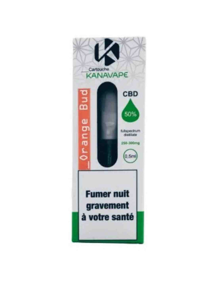 Boite de Vape CBD saveur Orange Bud