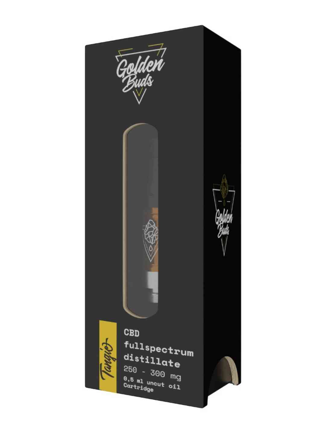 Cartouche de Vape CBD Golden Buds variété Tangie