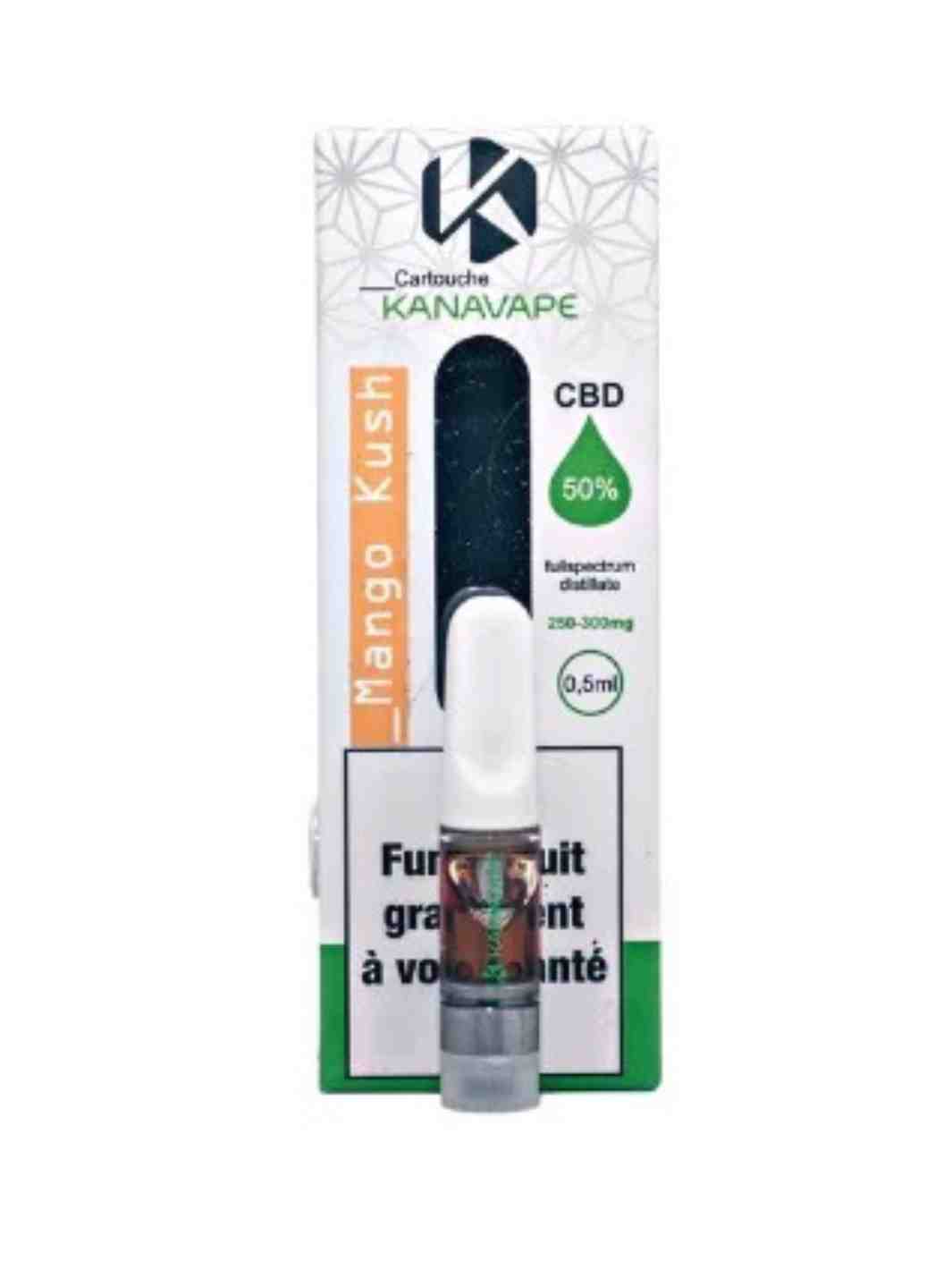 Cartouche de Vape CBD Mango Kush Kanavape