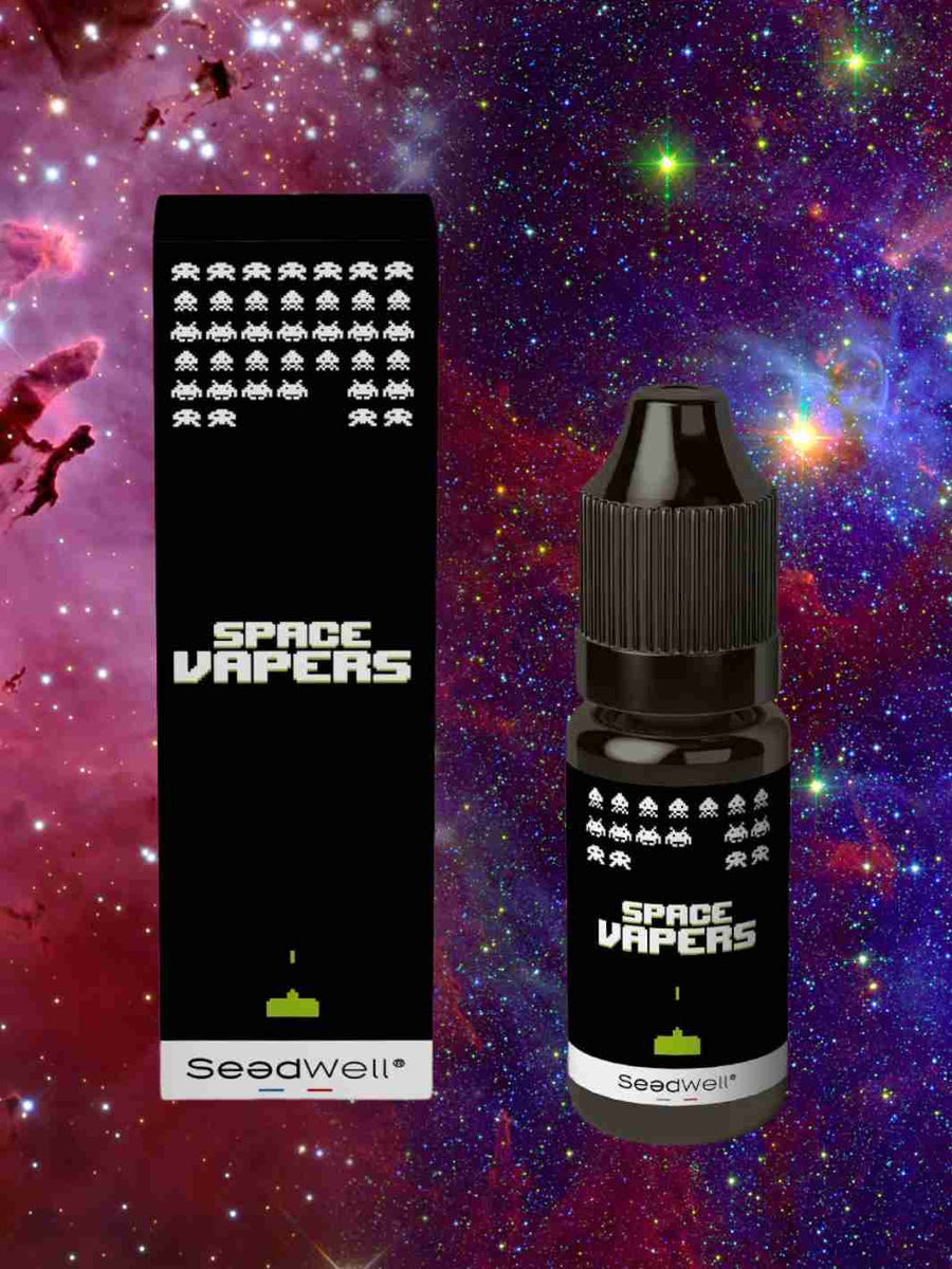 E-liquide CBD Fruits Rouges Space Vaders