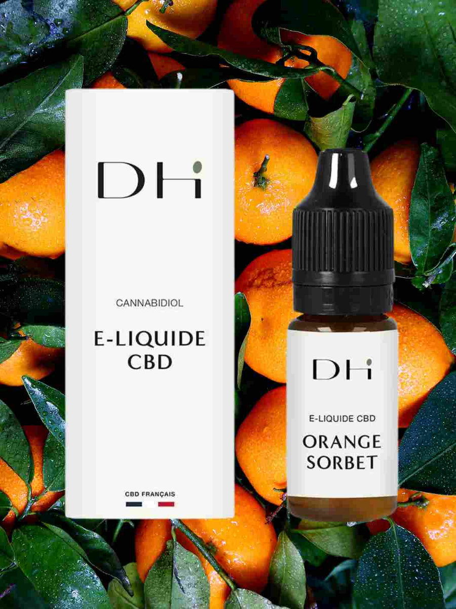 E-Liquide CBD Orange Sorbet