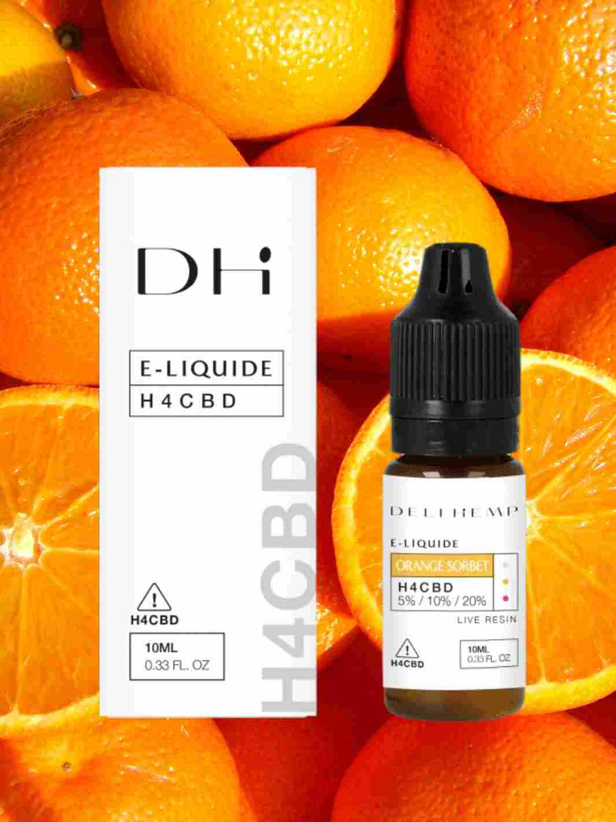 E-liquide H4CBD Orange Sorbet