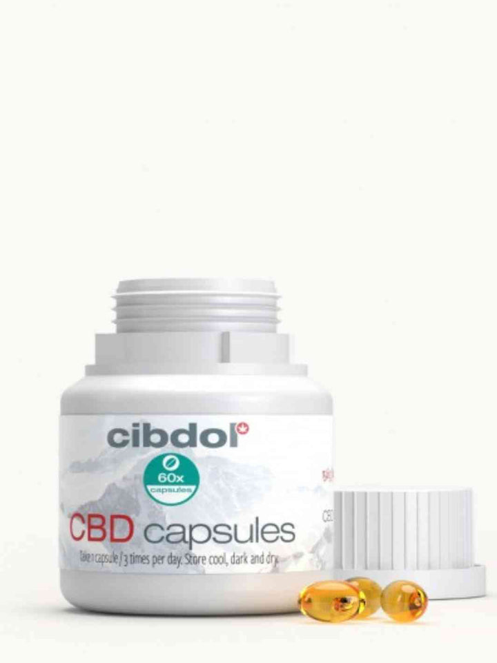 Gélules souples au CBD de la marque Cibdol