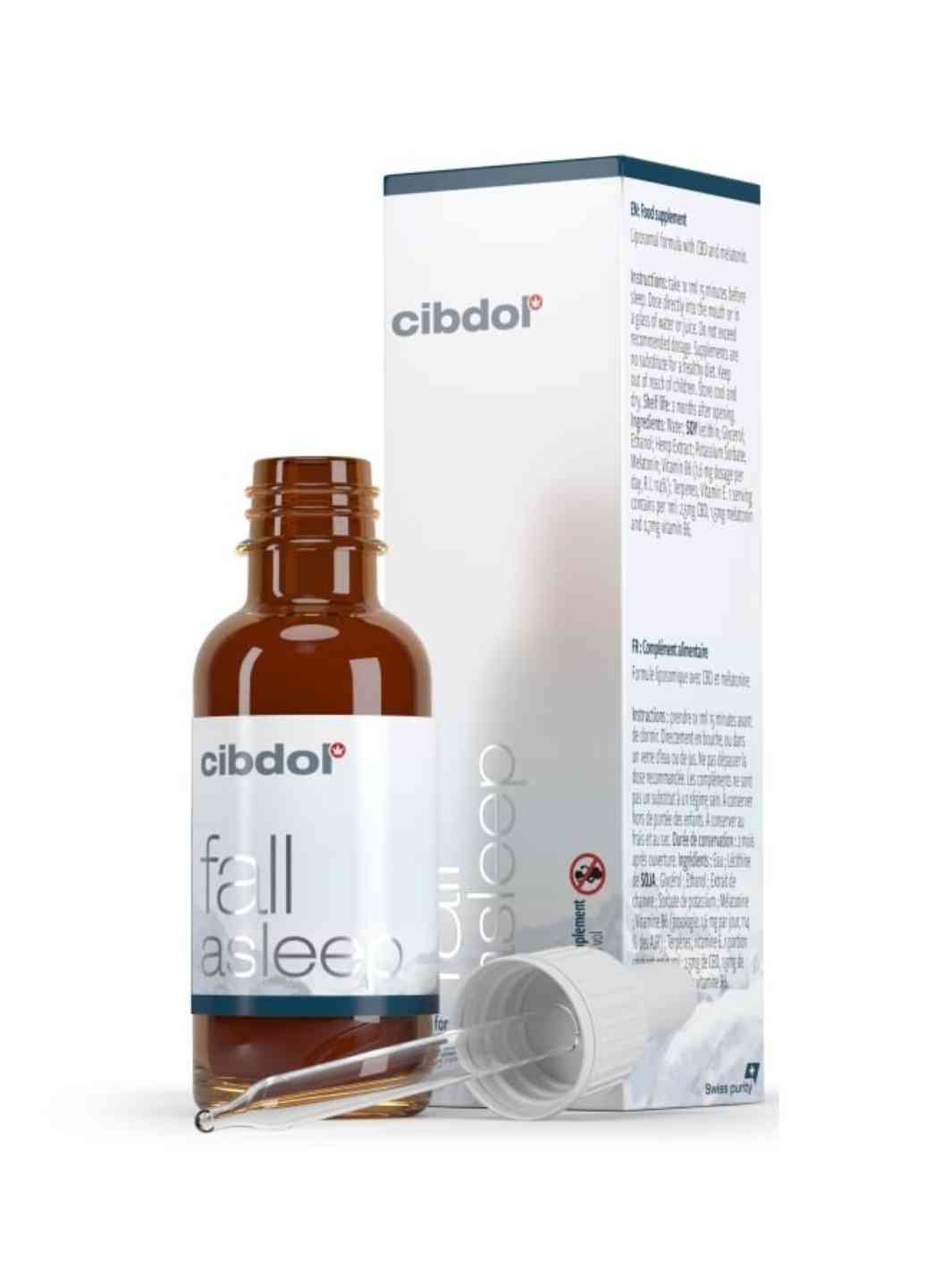 Huile au cannabidiol pour le sommeil CIbdol