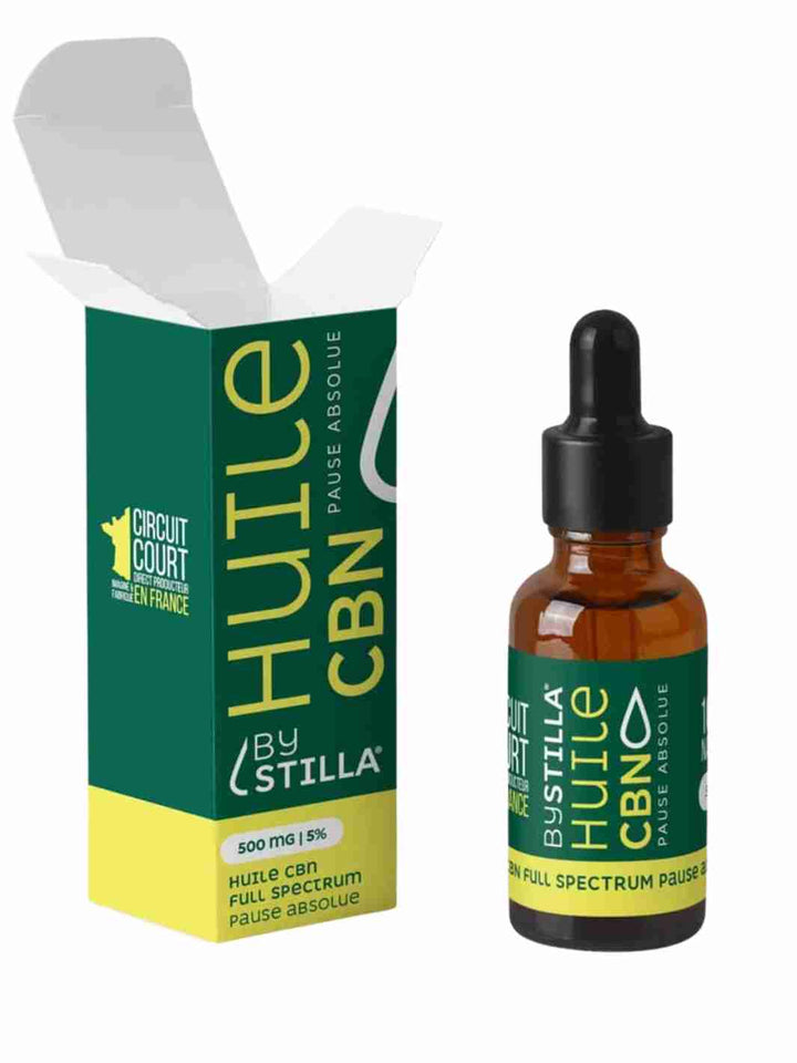 Huile au Cannabinol Full Spectrum Orange Citron