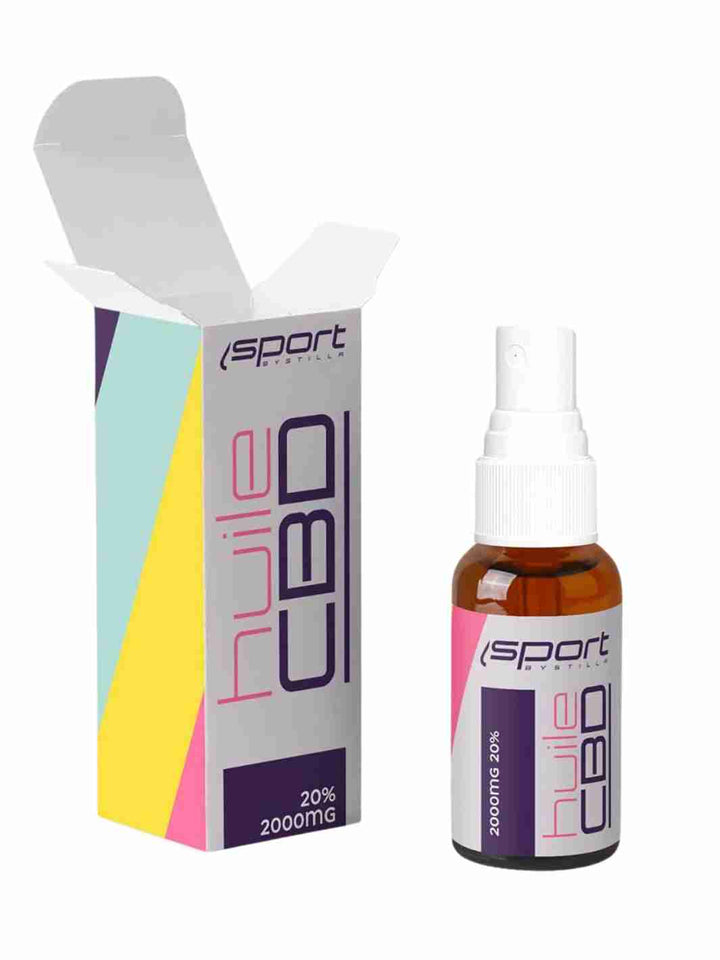 Huile CBD Sport en Spray Buccal