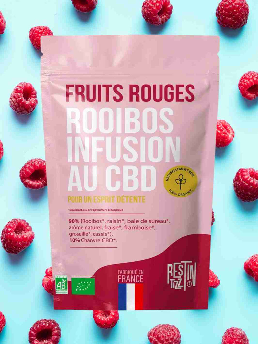 Infusion CBD Rooibos Fruits Rouges